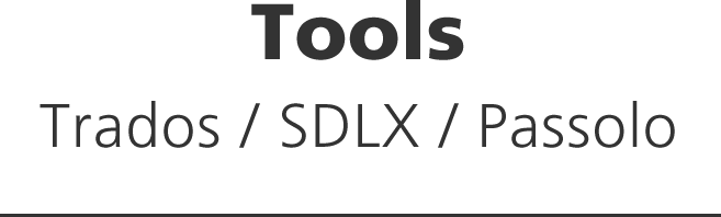 Tools:trados/SDLX/passolo